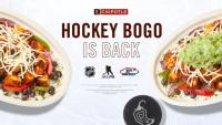 Free Chipotle BOGO Codes During Stanley Cup Game Commercials